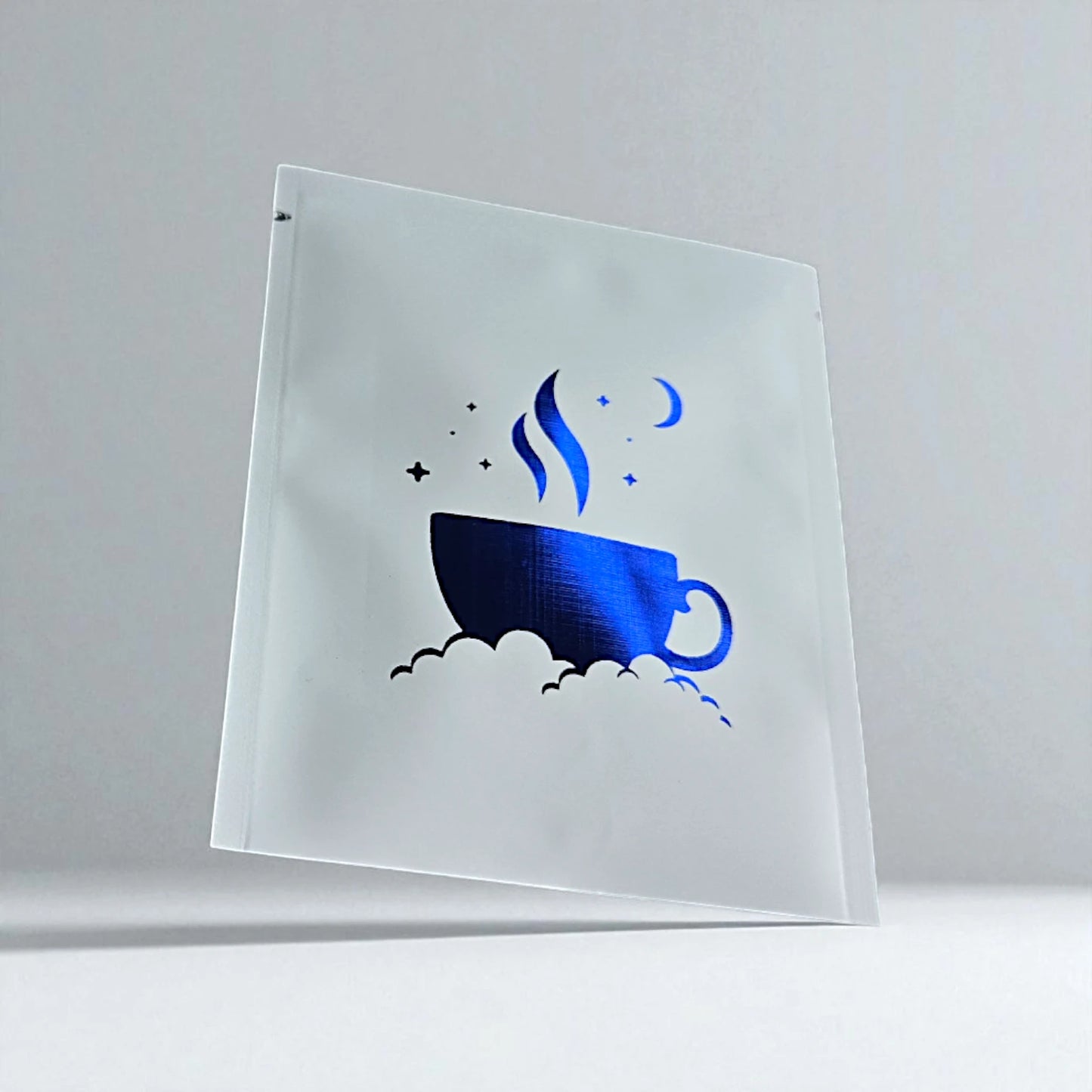 【オリジナル箔押加工】三方袋(ドリップバッグ)- ホワイト(マット) - speedpack