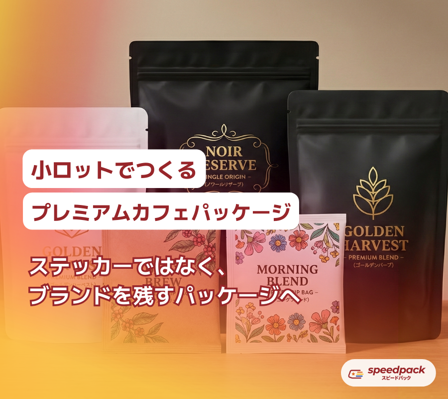 小ロットオリジナルパッケージ印刷‗スピードパック