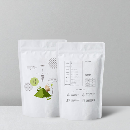 食品表示　お茶　イラスト付き - speedpack