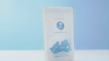 【オリジナルカラー印刷】チャック付きスタンドバッグ -  半透明和紙（ピーナッツ型透明窓）